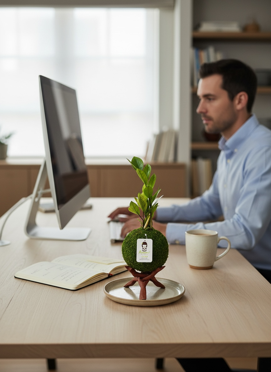 Tripod Base for Kokedama